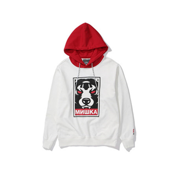 Mishka 2019SS 撞色印花连帽卫衣