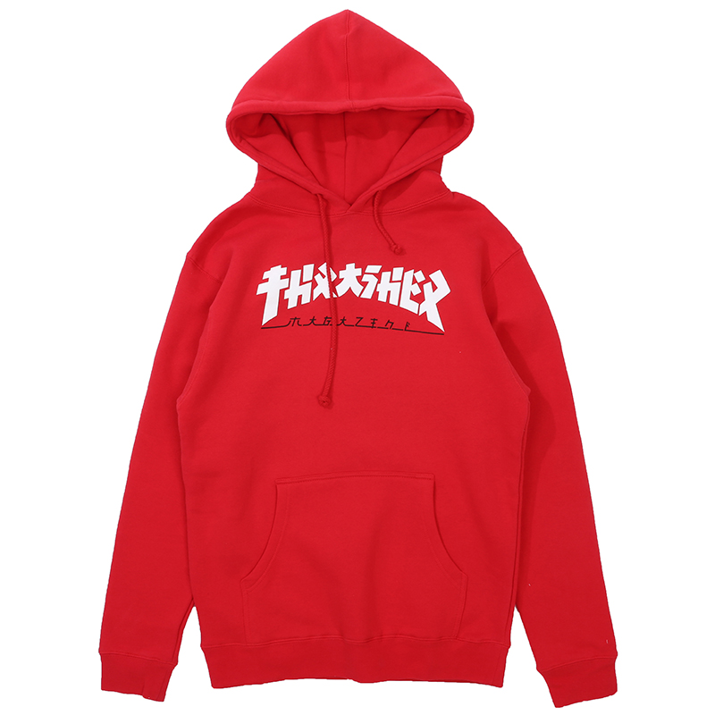 Thrasher 经典火焰帽衫卫衣