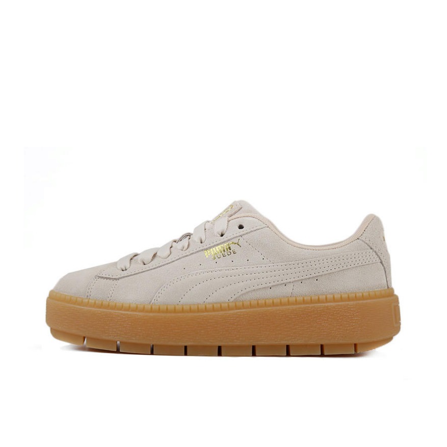 Puma Platform Trace 浅灰/生胶