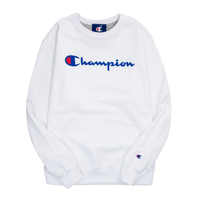 CHAMPION 男女情侣装长袖圆领冠军卫衣