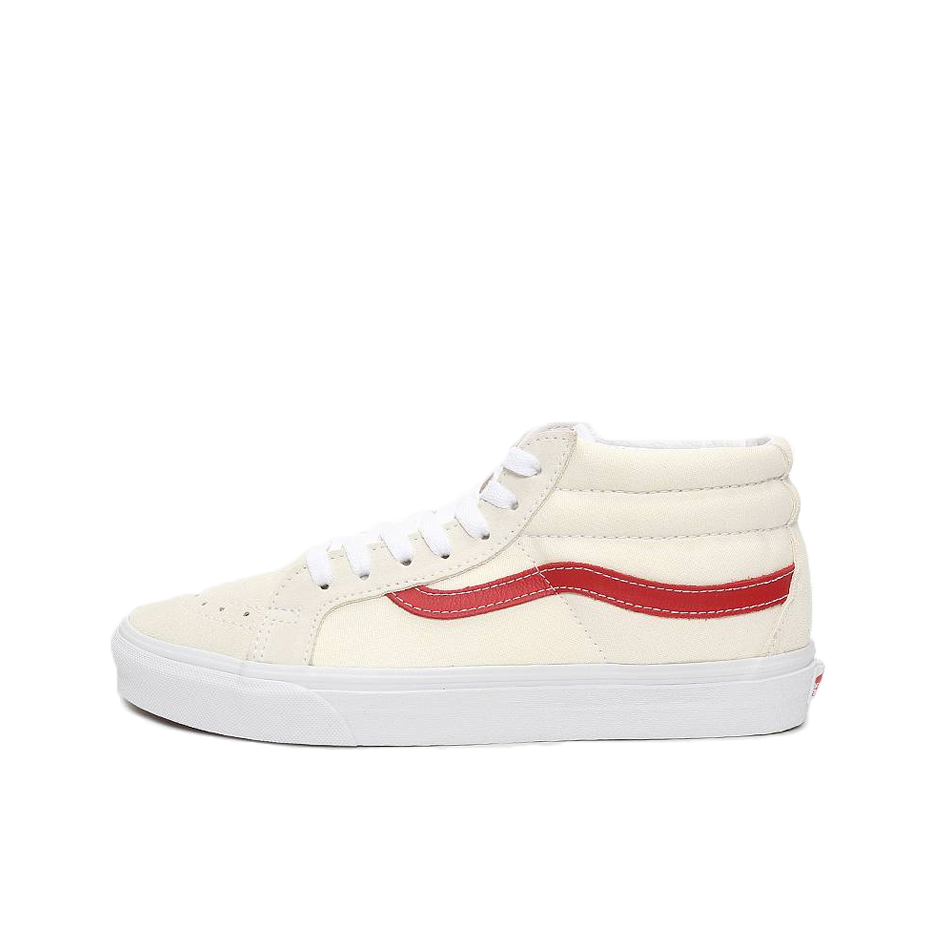 Vans SK8-Mid White/Red 米白/红