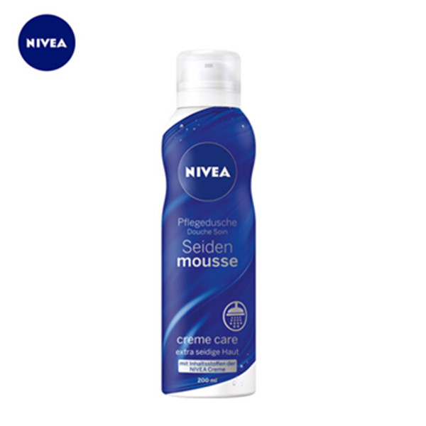 妮维雅（NIVEA）丝柔香润沐浴慕斯200ml*2