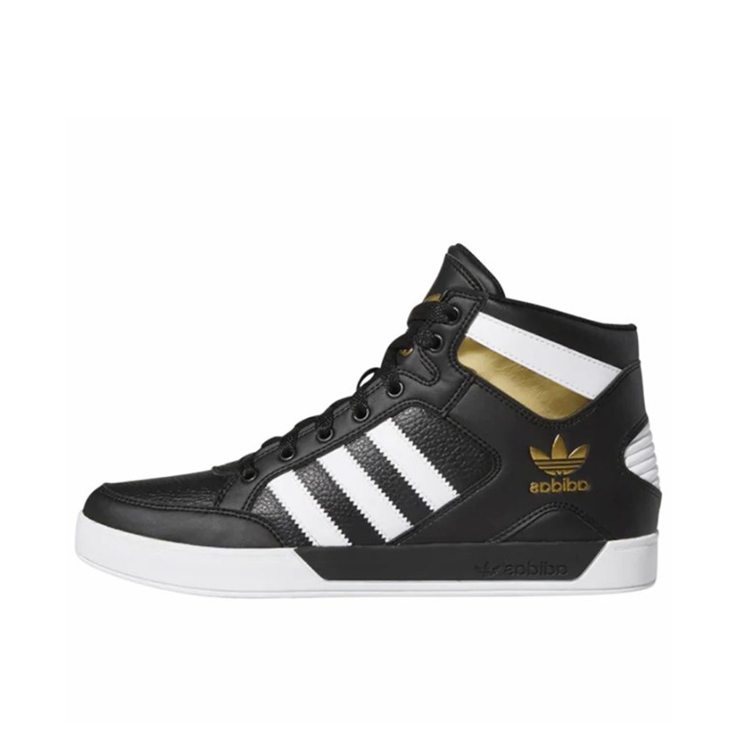 adidas Hardcourt HI 黑白金