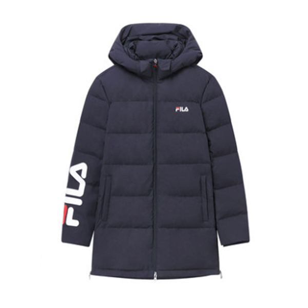 FILA 斐乐官方  男2019冬季新款运动中长款羽绒服