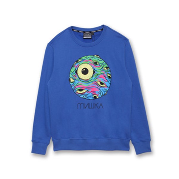 Mishka 眼球印花套头卫衣