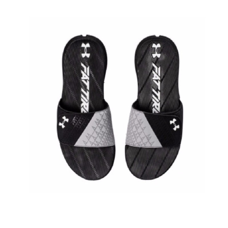 Under Armour Fat Tire Slides  黑灰