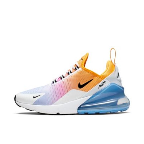 Nike Air Max 270 白粉黃藍