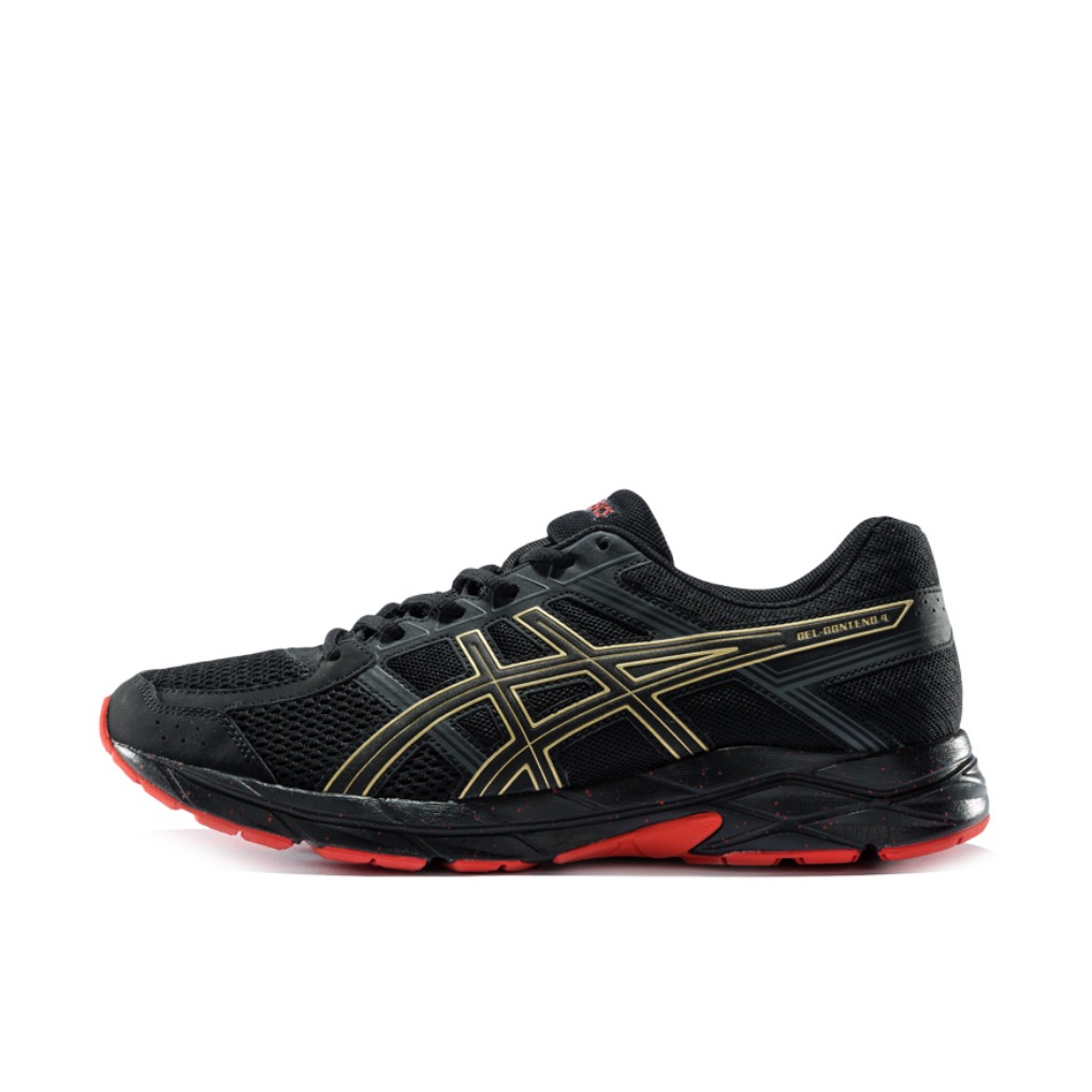 Asics Gel-Contend 4 黑红金