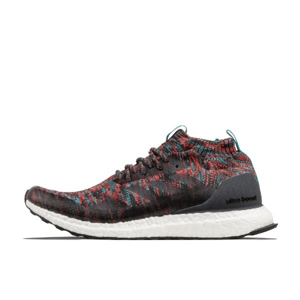 adidas Ultra Boost MID 红黑彩虹