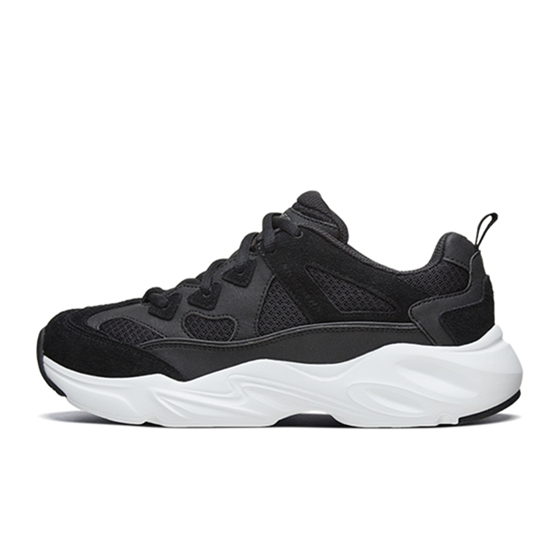 Skechers D'Lites AIRY 黑白网面