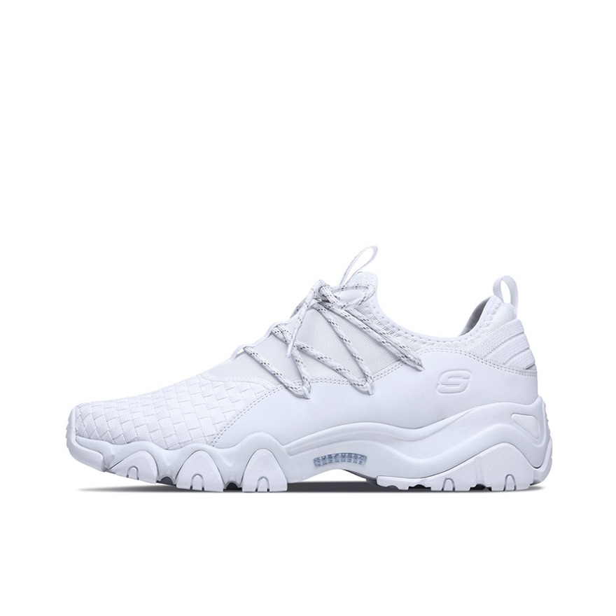Skechers D'lites 2.0 White 纯白飞线