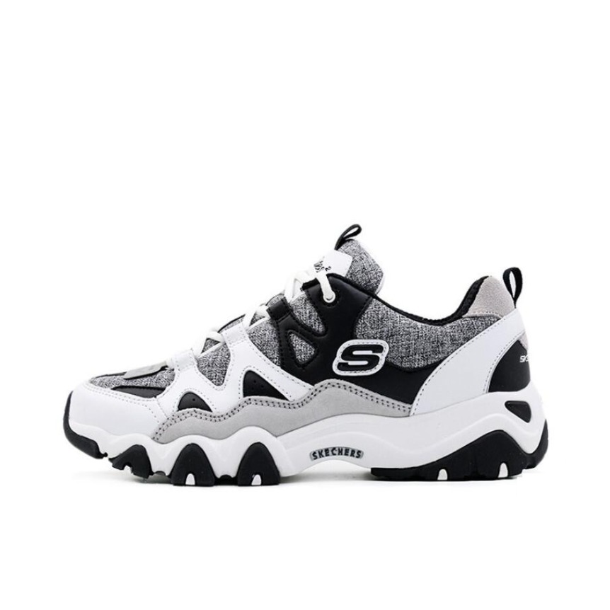 Skechers D'lites 2.0 Black 灰色/白色/黑色
