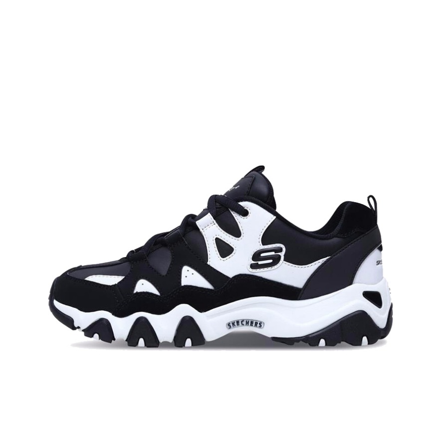 Skechers D'lites 2.0 Black 黑白新拼接