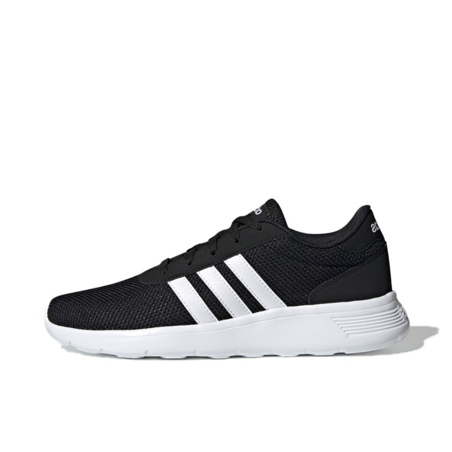 adidas NEO Lite Racer 黑白网眼