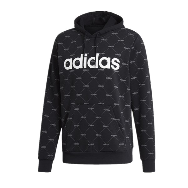 adidas 2019AW 满印连帽卫衣