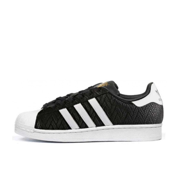 adidas Originals Superstar 黑白底纹