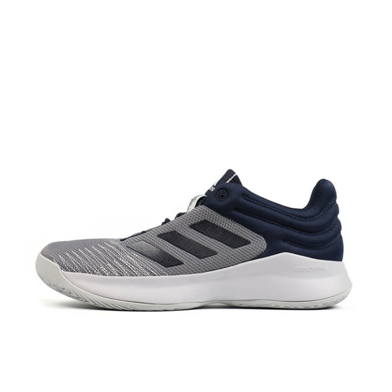 adidas Pro Spark 2018 篮球运动鞋 灰藏蓝