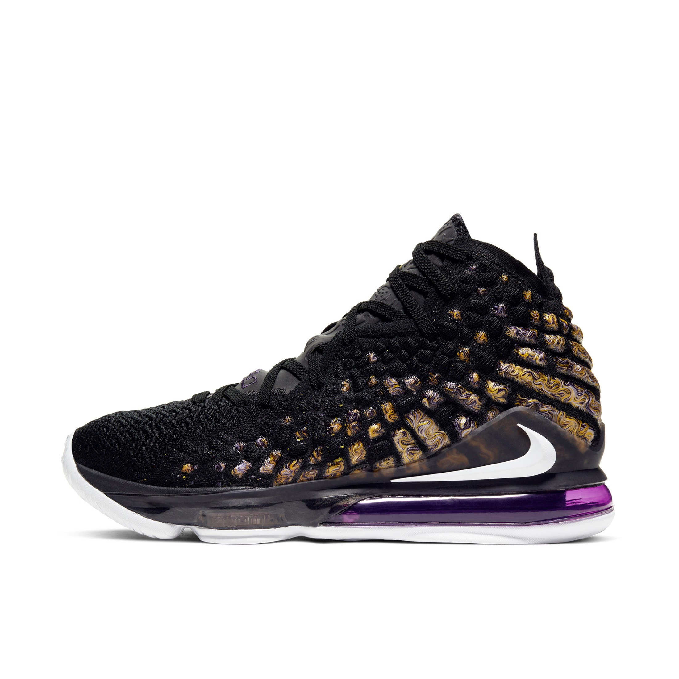 Nike LeBron 17 Purple/Gold 黑紫