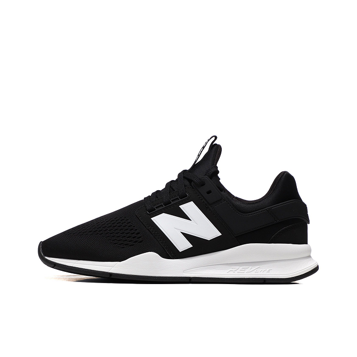 New Balance 247 Black/White V2/黑白/白字母