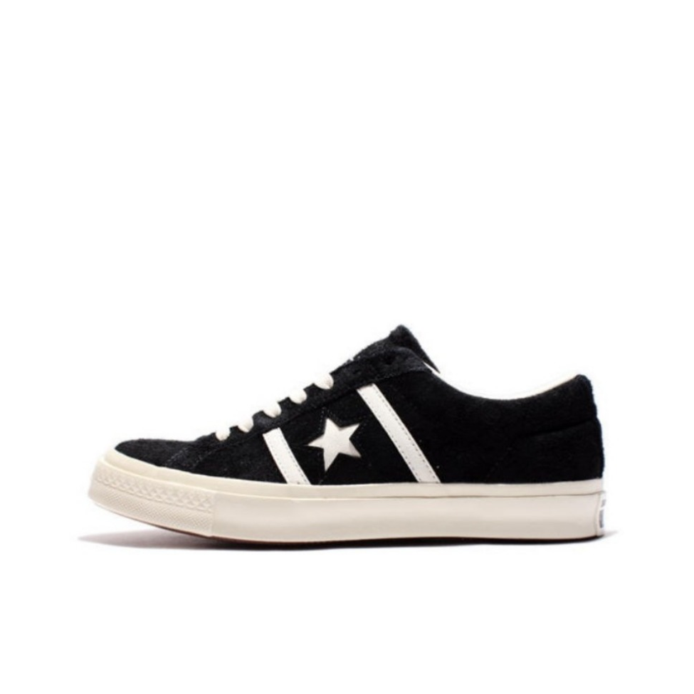 Converse One Star Black 黑/白翻毛皮