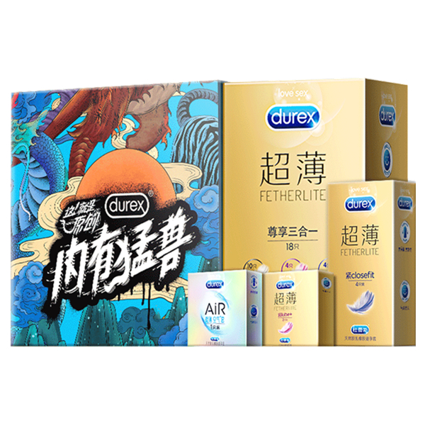 Durex 杜蕾斯 猛獸禮盒 22只