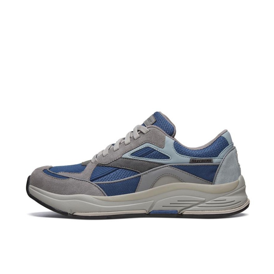 Skechers Benago 66266 灰色/蓝色