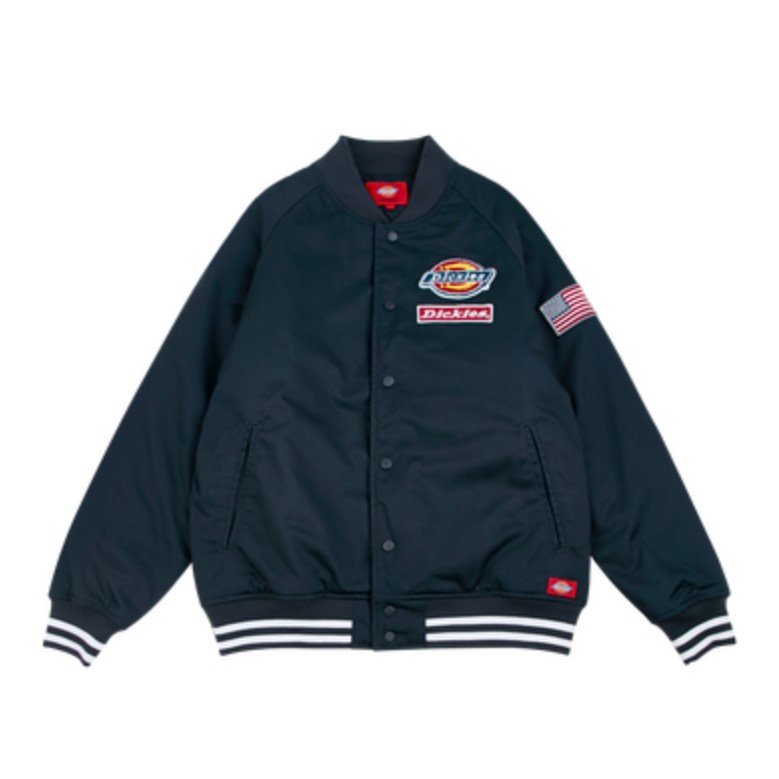 Dickies 徽章充棉棒球夹克