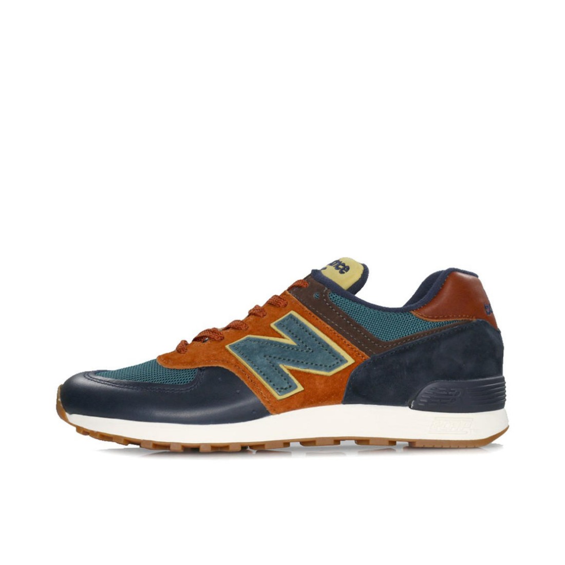 New Balance 576 Navy/Orange 藏青棕