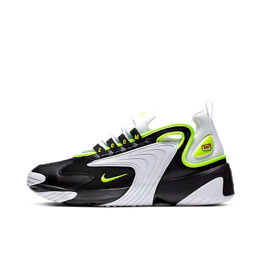 Nike Zoom 2K Black/White/Volt 黑白绿