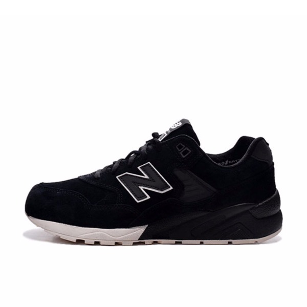 New Balance 580 Black/White 黑麂皮/白