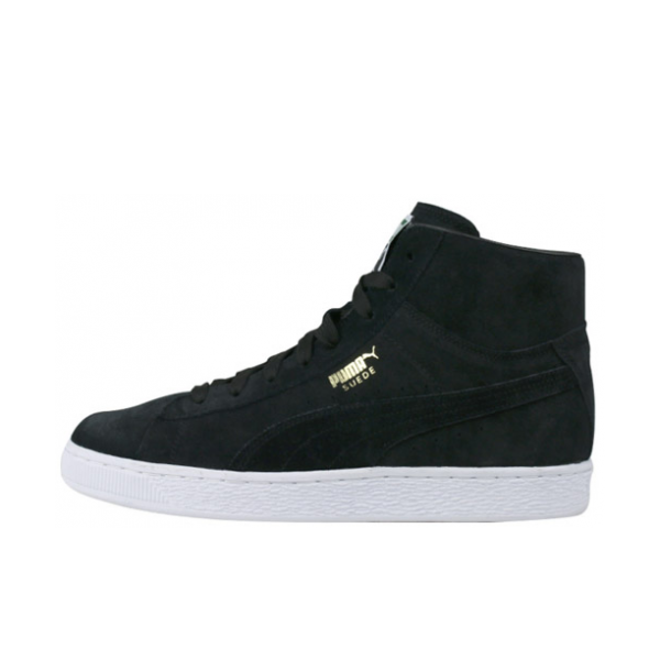 Puma Suede Classic 黑白Hi