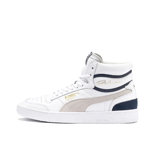 Puma Ralph Sampson 休闲鞋 白黑/米色