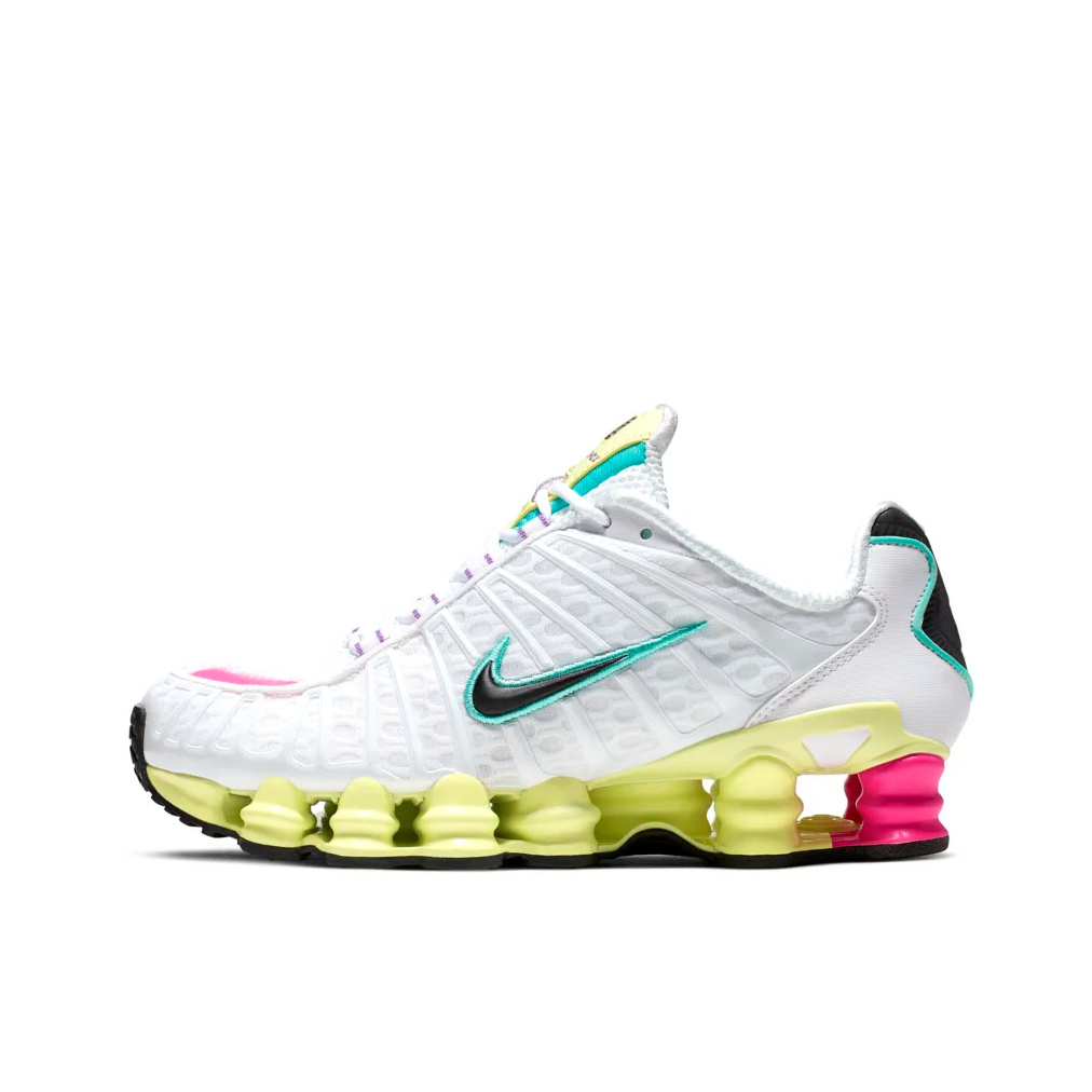 Nike Shox TL 休闲鞋 黄白绿