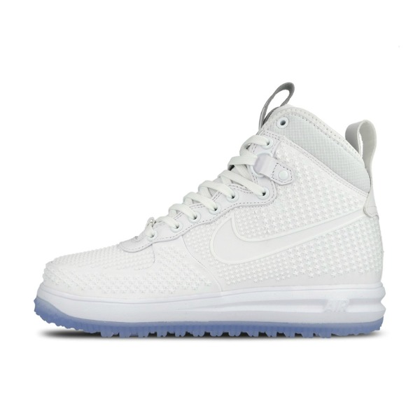 Nike Air Force 1 Duckboot 运动鞋 纯白水晶底Hi