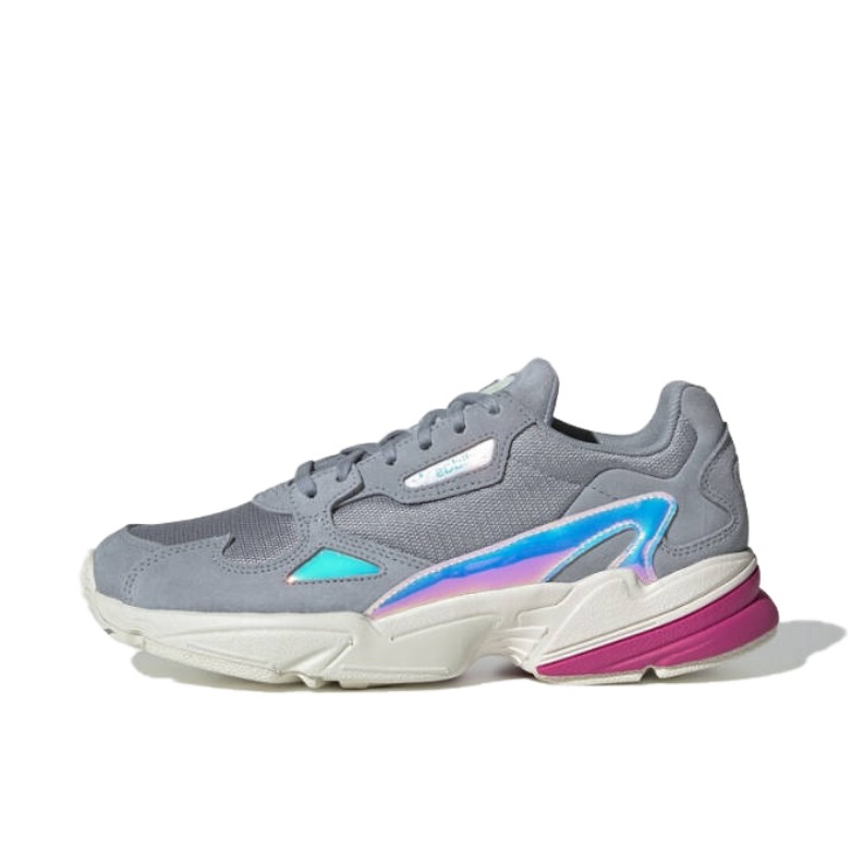【0-0:30折上折】adidas Falcon W 灰色/炫彩