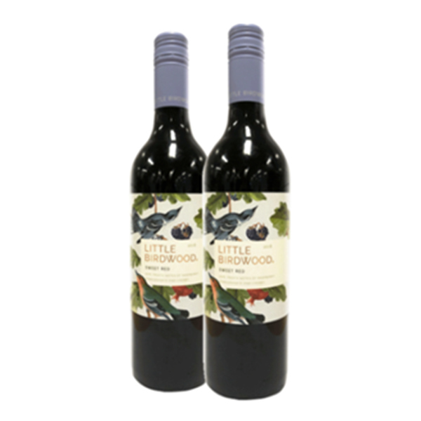 Little Birdwood 甜红葡萄酒 750ml*2瓶