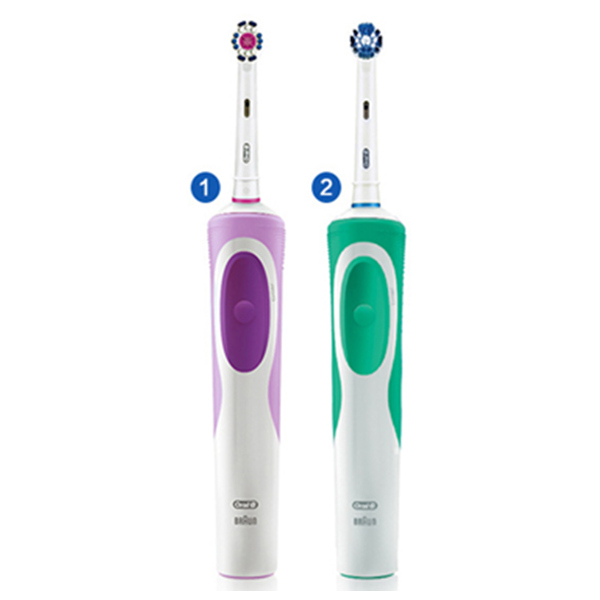 欧乐B（Oral-B）电动牙刷D12两只装