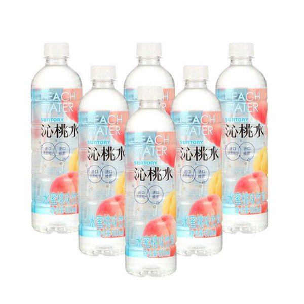 三得利 沁桃水水蜜桃果味饮料 550ml*15瓶