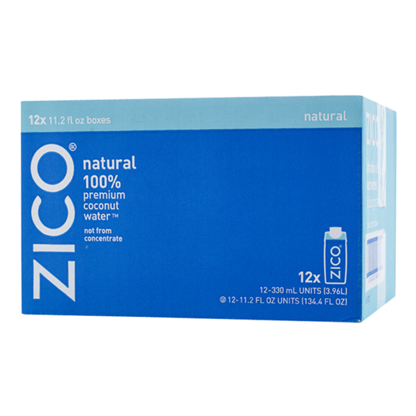 可口可乐 ZICO天然椰子水 330ml*12整箱