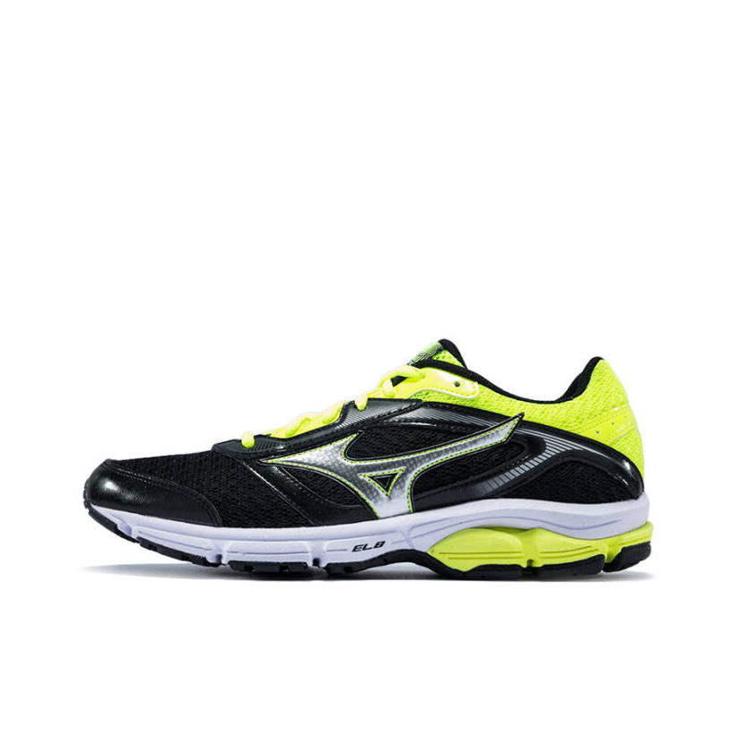 【最后冲刺】Mizuno Wave Impetus 4 黑/银/荧光黄