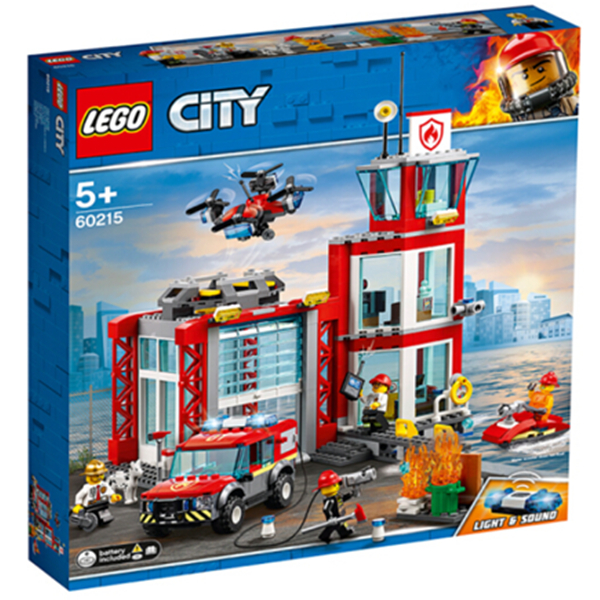 乐高(LEGO)积木 城市组系列City消防局60215