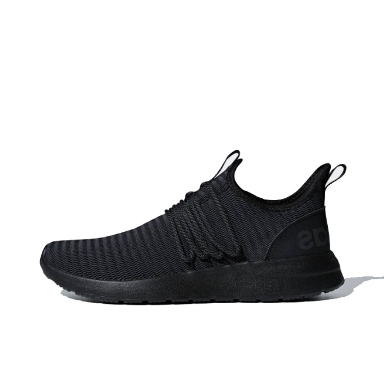 【返场识货】adidas Lite Racer Adapt 运动鞋 纯黑/绑绳