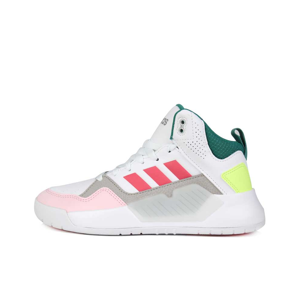 【返场识货】adidas Play9tis 2.0 运动鞋 白粉红绿