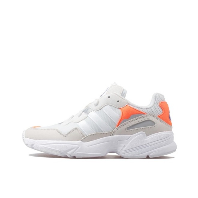 【返场识货】adidas Yung-96 Cloud 运动鞋 灰橙