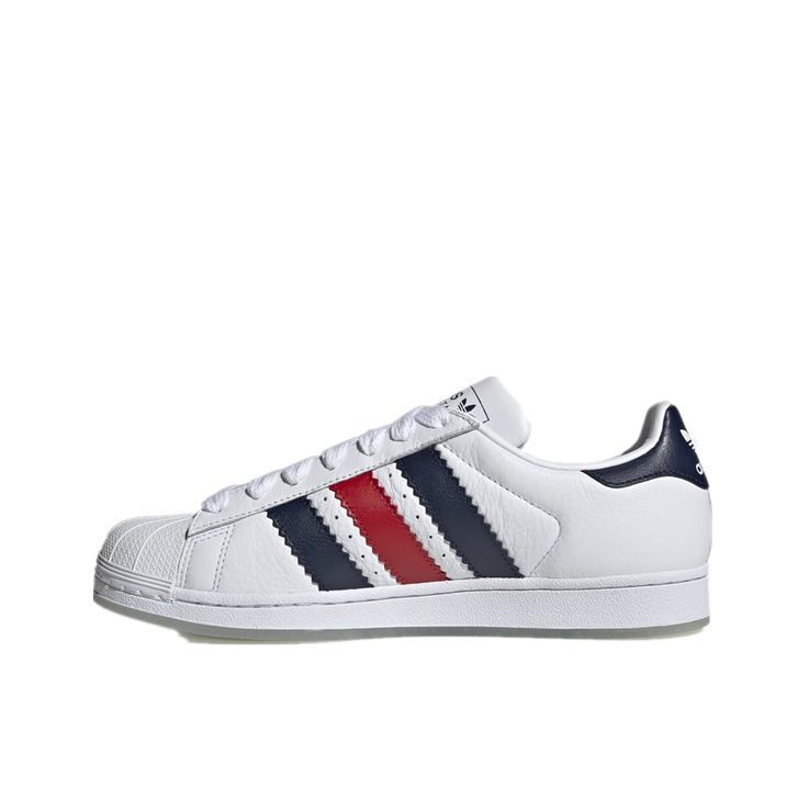 【返场识货】adidas Originals Superstar 板鞋 蓝红