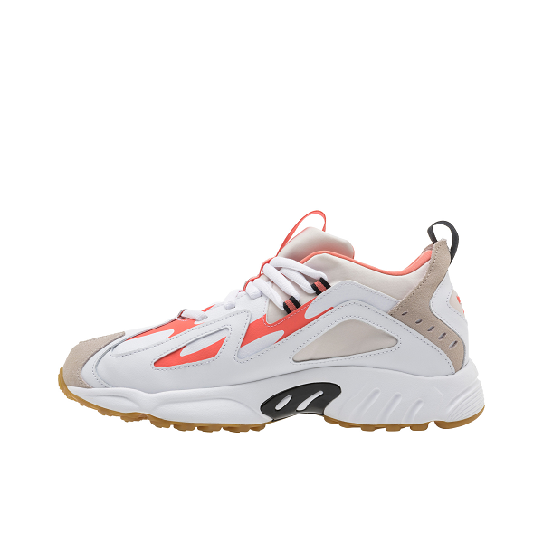 【返场识货】Reebok DMX Series 1200 老爹鞋 白橘粉