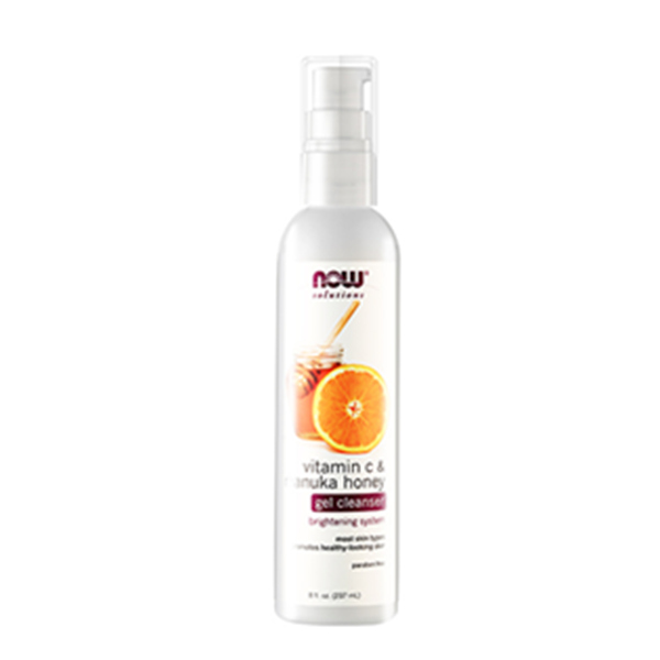 NOW 诺奥 VC蜂蜜氨基酸泡沫洁面乳 237ml