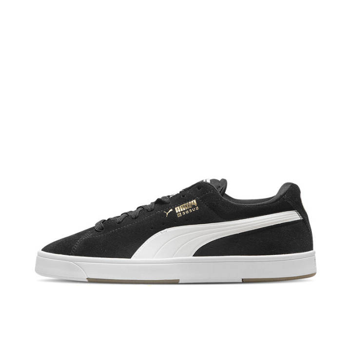 【返场识货】Puma Suede S Lace-Up 休闲鞋 黑灰白