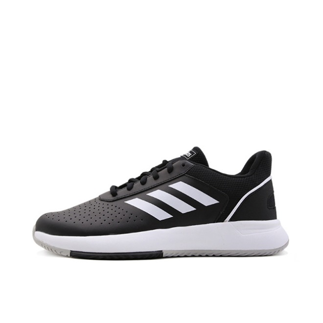 【返场识货】adidas Courtsmash 网球鞋 黑白