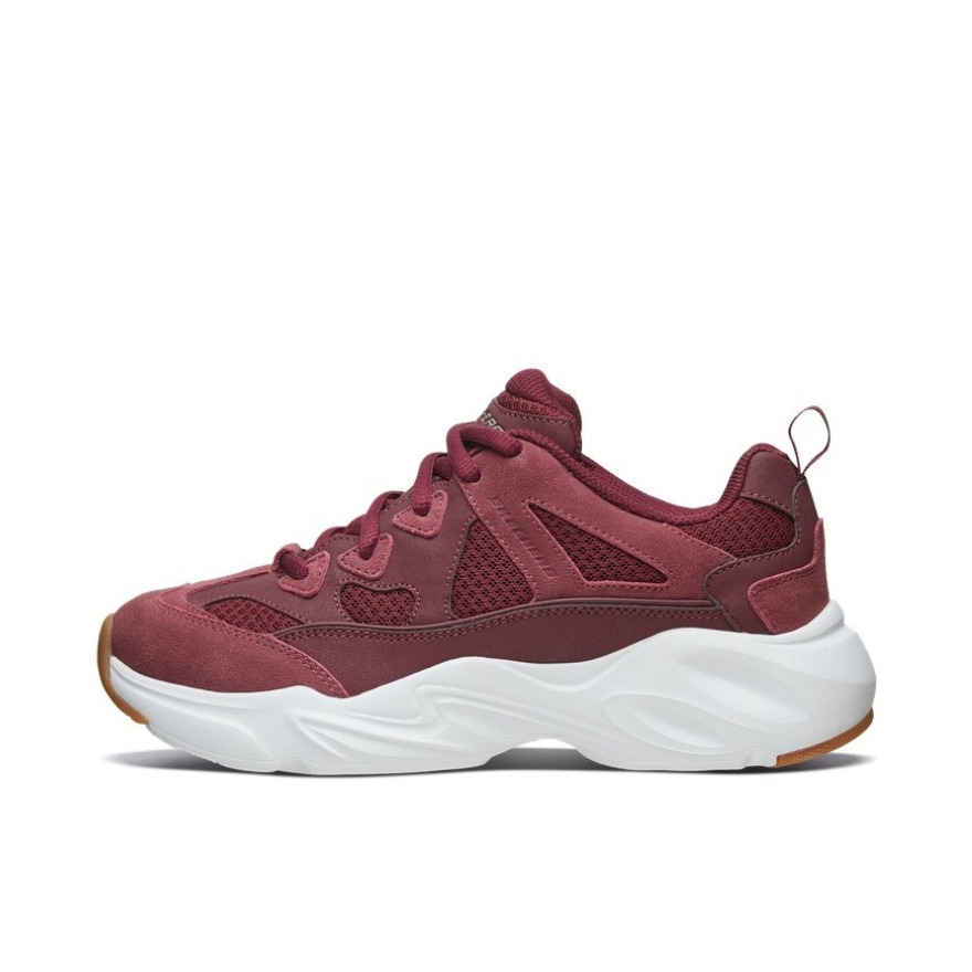 【返场识货】Skechers Stamina Airy 运动鞋 酒红
